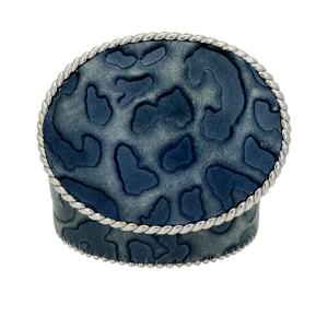 Elysian - Navy Blue Cheetah