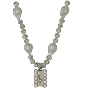 ‘b’ Logo – Pearl/ Silver - Clear