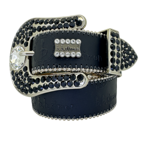 Classic Big Clear Crystal- Black BB Pattern