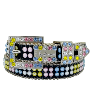 Alegra-Multi Colored Pearl / Black