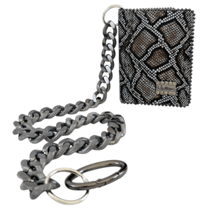 Chain Wallet - Coiled Serpent