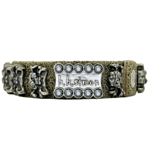 Thin Cuff full Skull Khaki - JetHem