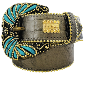 Shimmer olive  Green / Turquoise