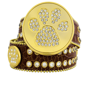 Royal Crystal Paw - Gold / Clear