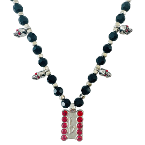 Skull Silver Skull- Siam / Jet