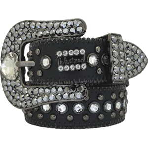 Nikko Heart Black Clear Hematite