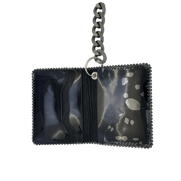 Chain Wallet - Glossy Black - B.B. Simon®