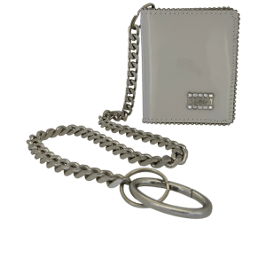 Chain Wallet - Glossy Lt.Gray