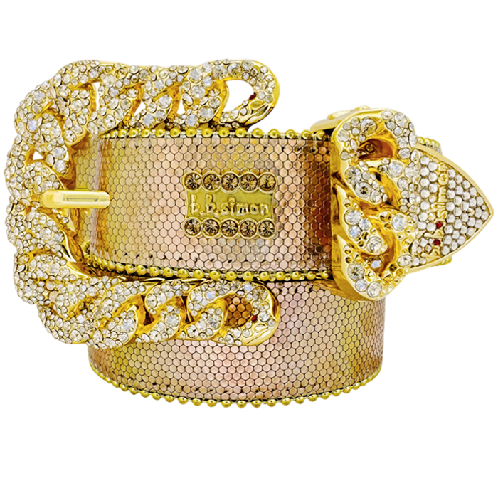 The BB Simon Designer Swarovski Rhinestone Bling Jeweled