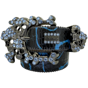 Skull Pile Electric Blue / Aquamarine