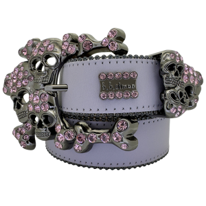 Skull Pile Lilac / lt.Amethyst - Black