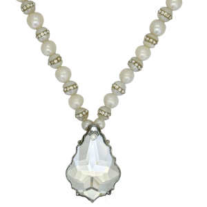 Pendeloque Crystal - Silver