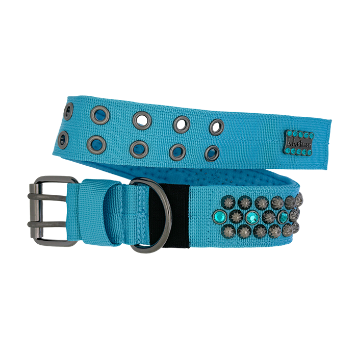 Pet Collar - Safa / Blue Zircon / B - Image 6