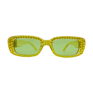 BB Crystal Sunglasses – Yellow / Green