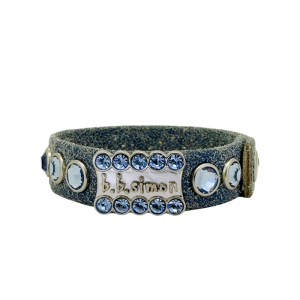 Thin Cuff / Cracked Blue -Aquamarine