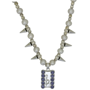 Silver Spikes – Pearl / Tanzanite
