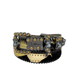 Butterflies Quad – Gold Leaf / B.D.