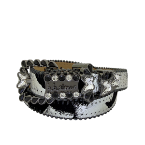 Butterflies Quad – Silver Leaf / Jet