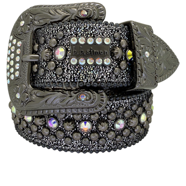 Agatha 2 Gold B.B. Simon Swarovski crystal belt