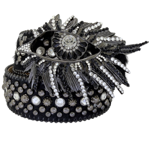 Sentinel Eye Trojan - Acid Wash Pony hair / Clear