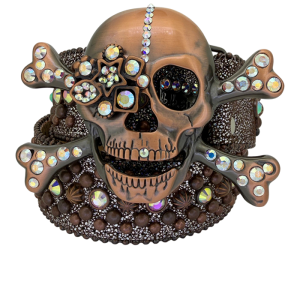 Crystal Eye Skull - AB / Copper
