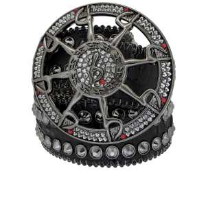 Crystal 'b' Wheel Black - Darband / Jet Hem