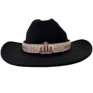 Desert Stone Hat -Pink Crown / Rose
