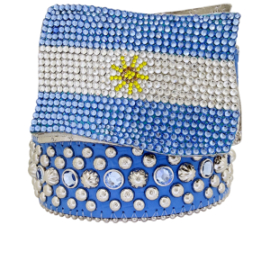 Argentina Flag Crystal