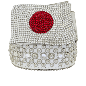 Japan Flag Crystal