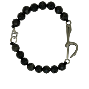 Bracelet  Single "b" – Jet / Black