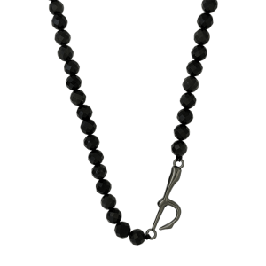 Necklaces Single “b” /Jet / Black