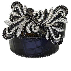 Crystal Versailles - Jet, Clear / Black