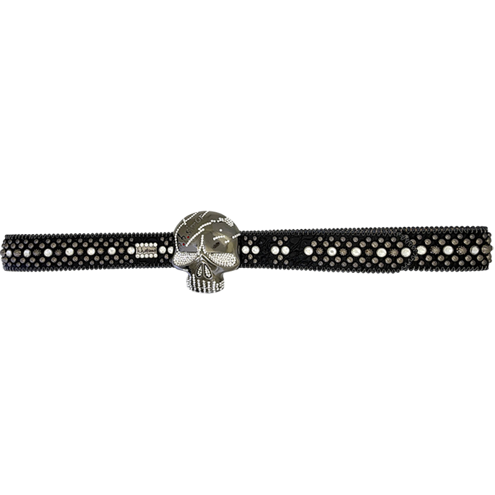 BB Simon Skull - Clear / Black - B.B. Simon®