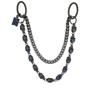 Pants Chain - Capri Blue / Black