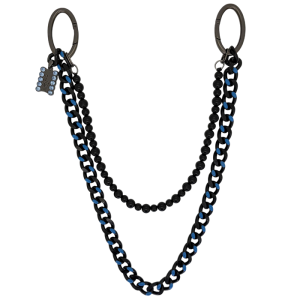 Pants Chain - Aquamarine / Back Blue